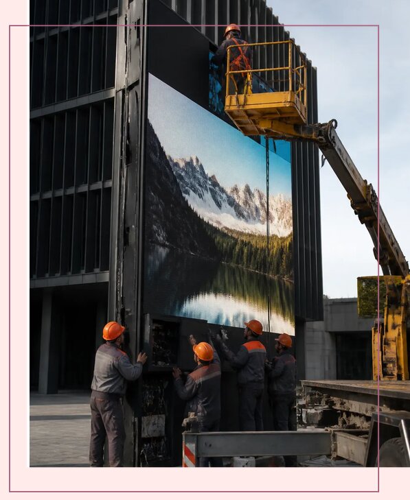 Размещение DOOH рекламы в Кунгуре на цифровых экранах